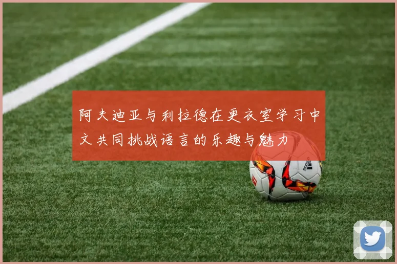 阿夫迪亚与利拉德在更衣室学习中文共同挑战语言的乐趣与魅力